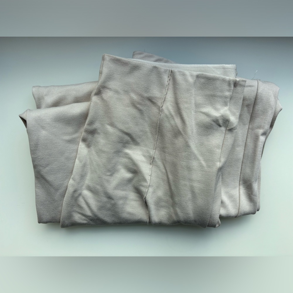Quince Light Taupe Wide-Leg Pants